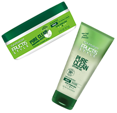 garnier fructis collectionpage pureclean productline 233x224